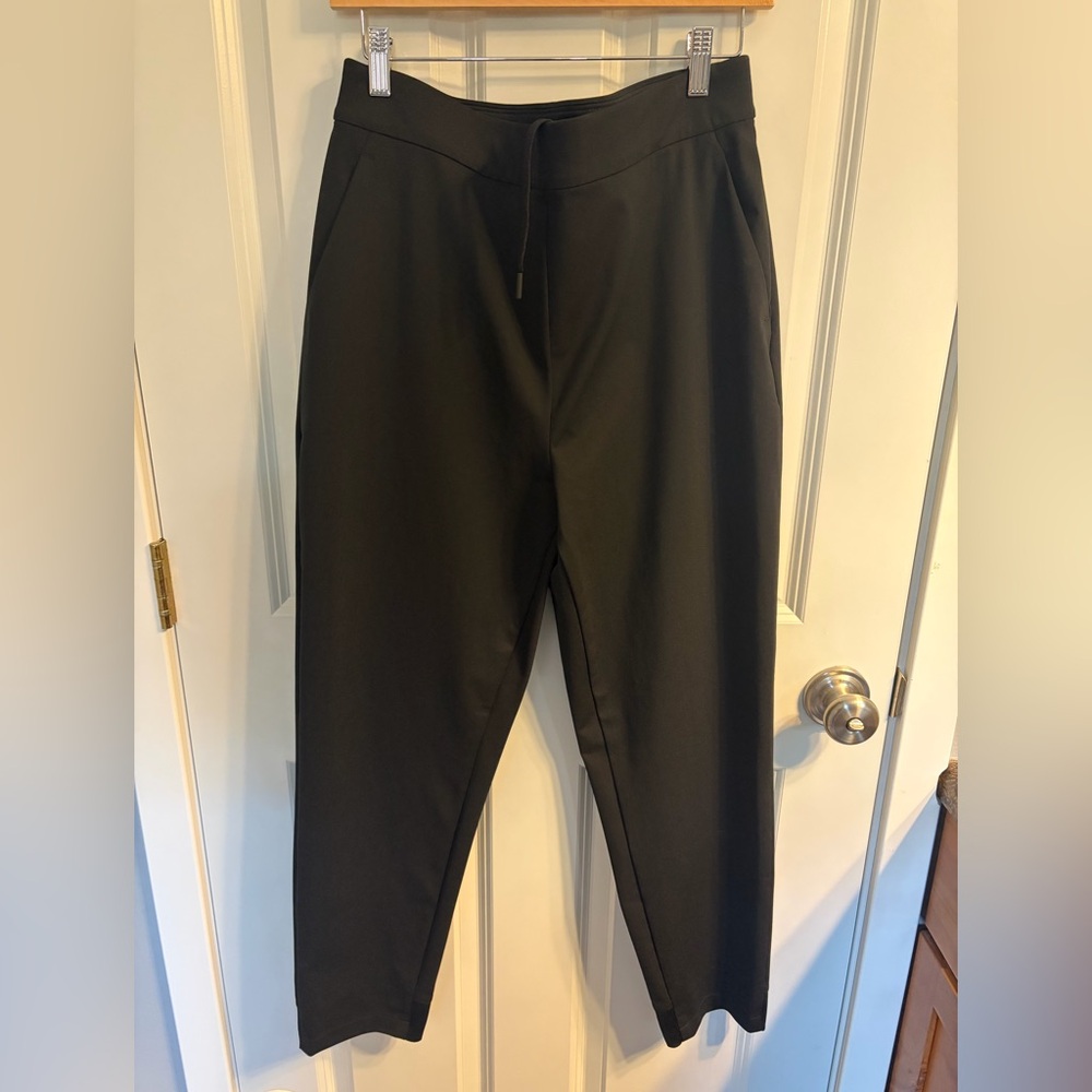 Ministry of Supply Black Tapered Pants